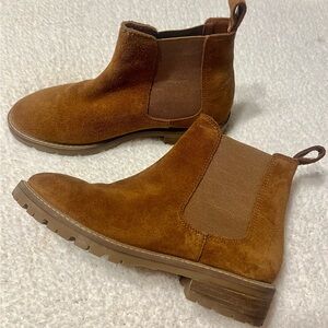 Steve Madden Brown Suede Ankle Boots